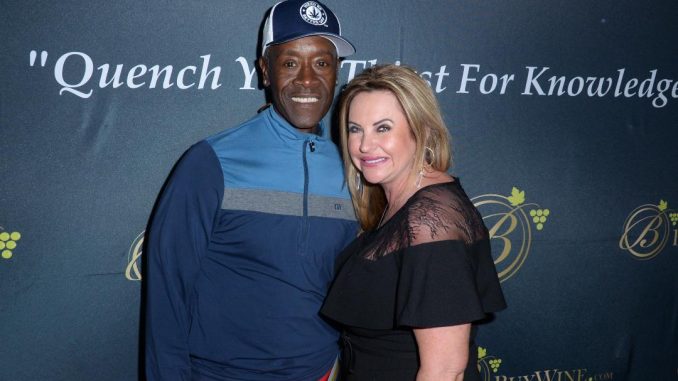 DON CHEADLE WITH SPONSOR BUYWINE.COM
